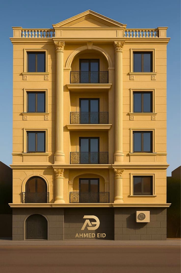 فيلا كلاسيك — تصميم واجهة وتنفيذ